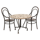 Miniature Dining Set with 2 Chairs
