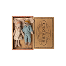 Mum & Dad Mouse in Cigar Box