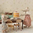 Party Cake and Cake Stand for Mice