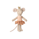 Little Sister Princess Mouse in Matchbox- Pink Petal Tutu