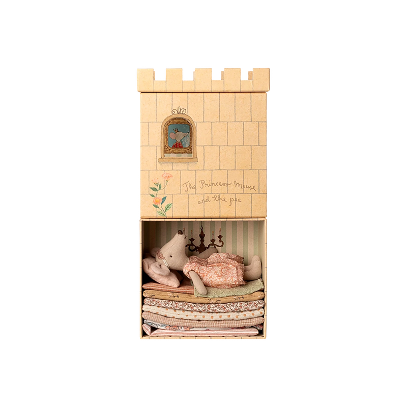 Princess on the Pea Big Sister Mouse- Floral Pink Dress (2025)