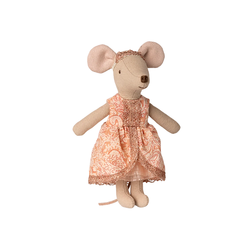 Princess on the Pea Big Sister Mouse- Floral Pink Dress (2025)