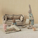 Rabbit Size 1- Classic Taupe in Plaid Shirt and Shorts