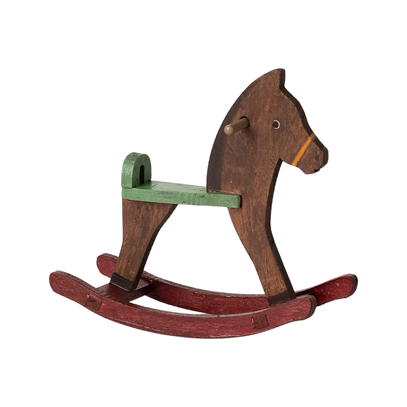 Rocking Horse for Mice- Dark Brown