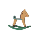 Rocking Horse for Mice- Light Brown