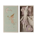 Tooth Fairy Mouse in Matchbox- Petal