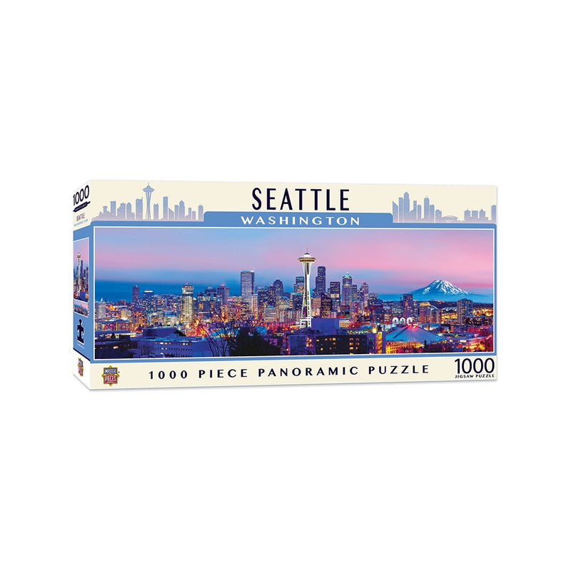 1000 Pc Puzzle- Seattle Panoramic