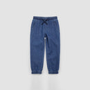 Woven Denim Jogger
