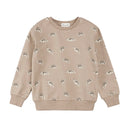 Organic Sweatshirt- Taupe Dino Fossil