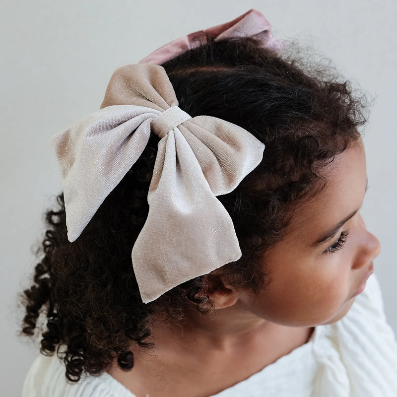 Agnes Oversize Bow Set- Pink