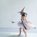 Belinda Velvet Pink Witch Cape