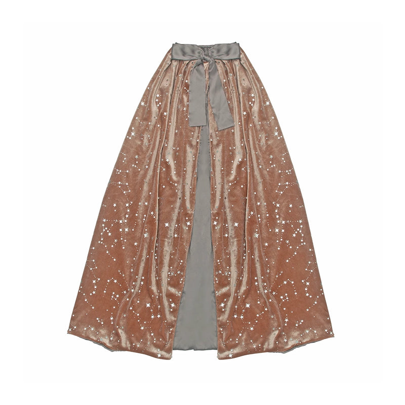 Belinda Velvet Pink Witch Cape