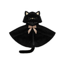 Cat Dress Up Cape- Black
