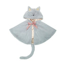 Cat Dress Up Cape- Grey