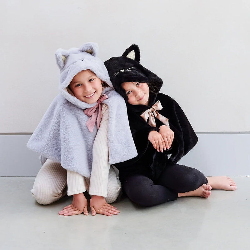 Cat Dress Up Cape- Grey