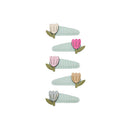 Tulip Stripe Mini Clic Clac Clips