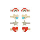 Rainbow Mini Clips