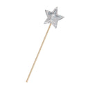 Sequin Star Wand- Silver