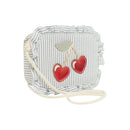 Striped Cherry Bag