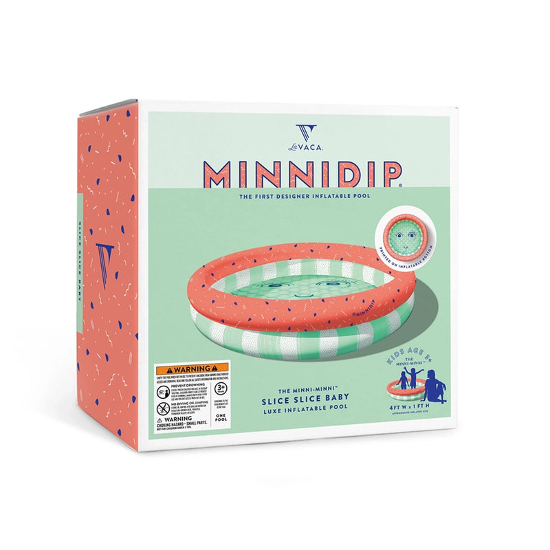 Minni-Minni Luxe Inflatable Pool- Slice Slice Baby