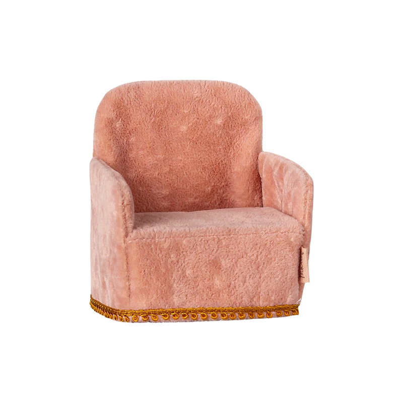 Folding Arm Chair for Mice- Rose