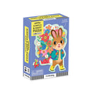 48 Pc Mini Scratch & Sniff Puzzle- Bunny Bouquet