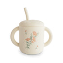 Silicone Training Cup & Straw