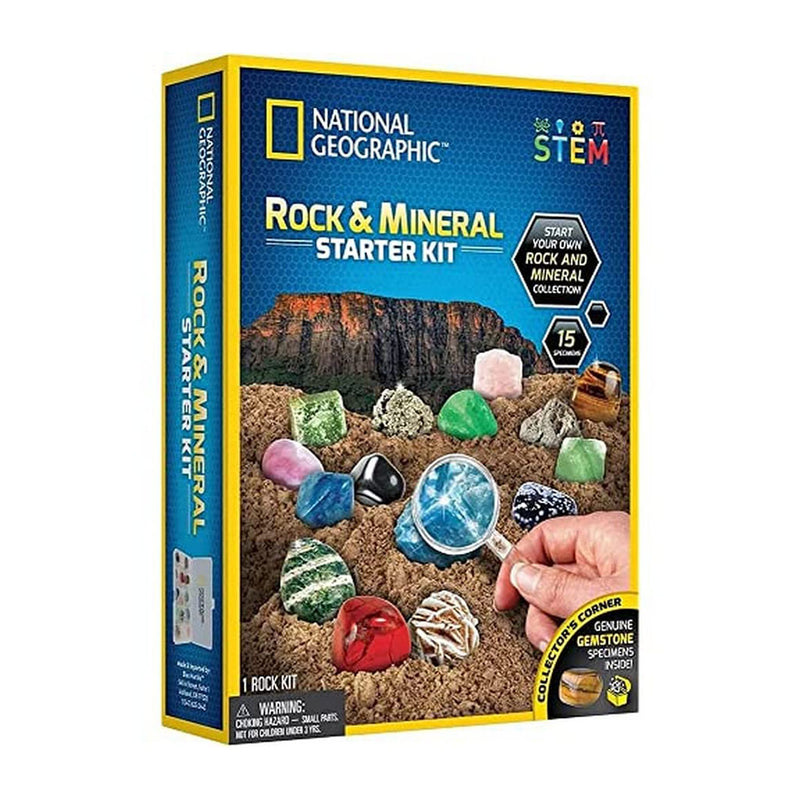 National Geographic Rock & Mineral Starter Kit