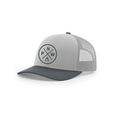 Adult Classic Trucker Hat- Grey/Gunmetal