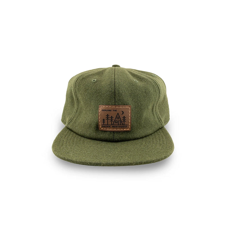 Adult Index Snapback- Green