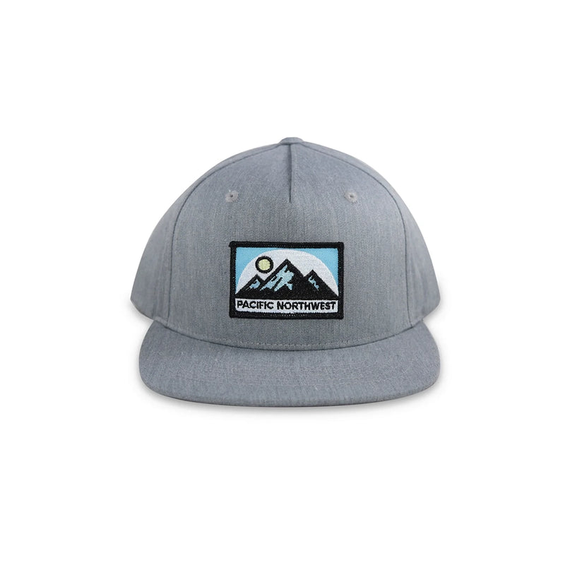 Sunrise Kid's Snapback- Grey