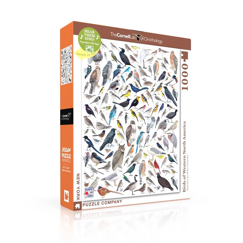 1000 Pc Puzzle- Birds of Western North America