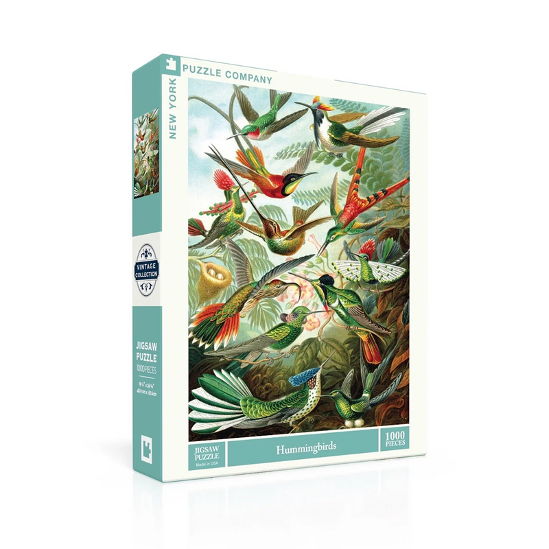 1000 Pc Puzzle- Hummingbirds