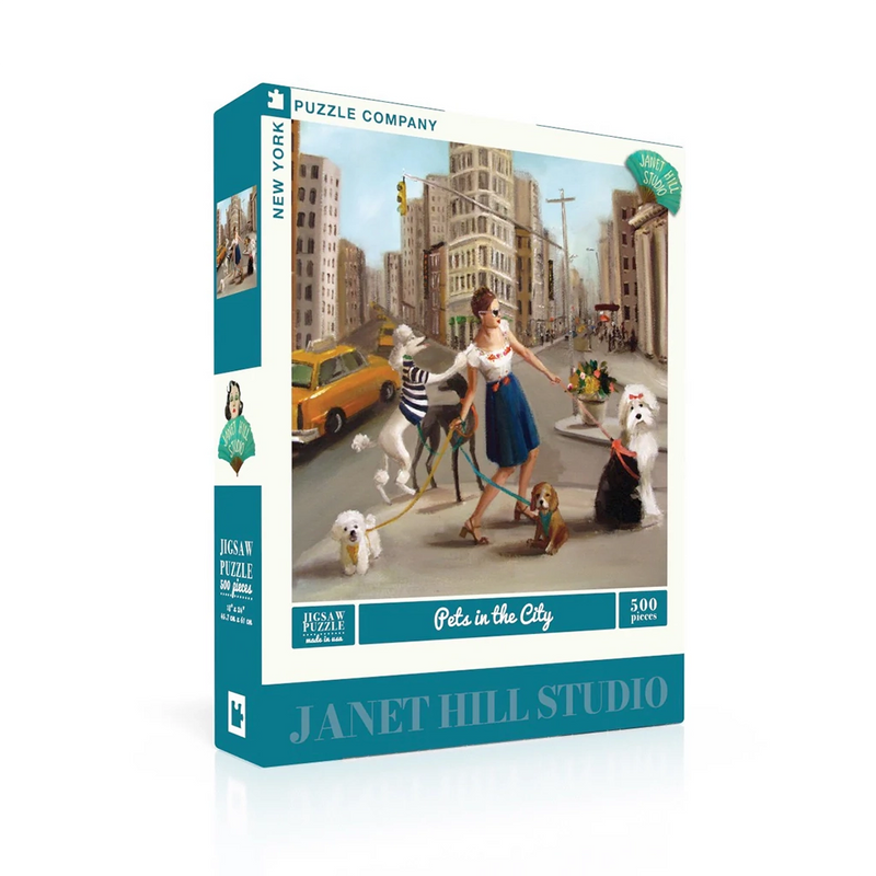 500 Pc Puzzle- Pets in the City