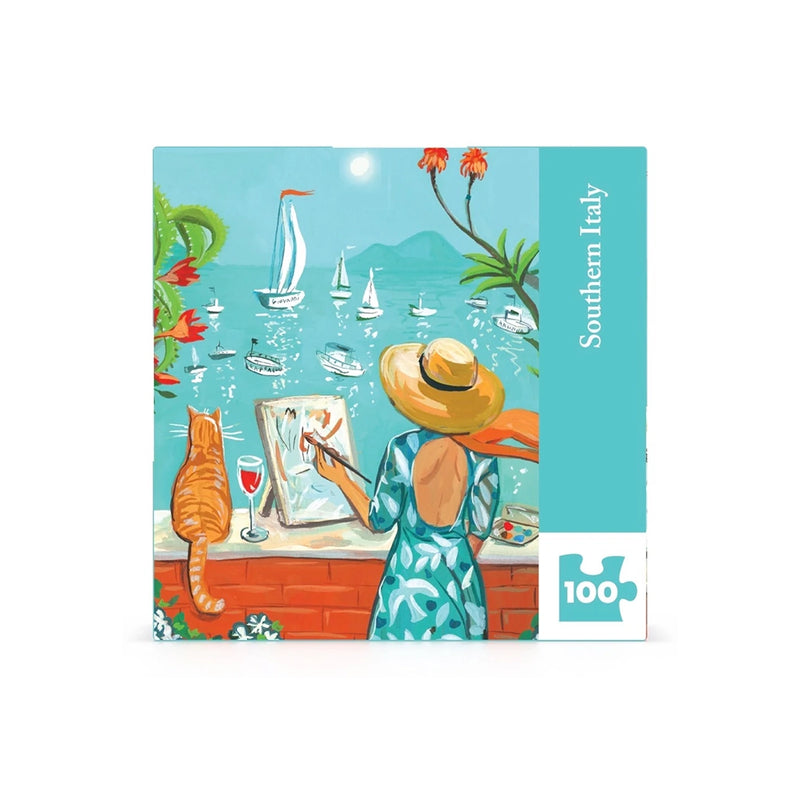 100 Pc Puzzle- Mini Southern Italy