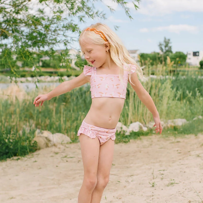 Rylie Two Piece Swimsuit- Seagulls