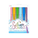 Silver Linings Silver Ink Markers- Set of 6
