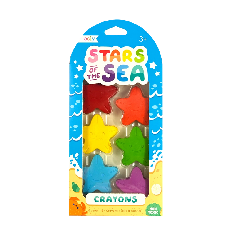 Stars of the Sea Crayons Set of 6
