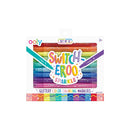 Switch-eroo Sparkle Glittery Color Changing Markers- Set of 12