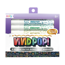 Vivid Pop Paint Markers Set of 8- Metallic