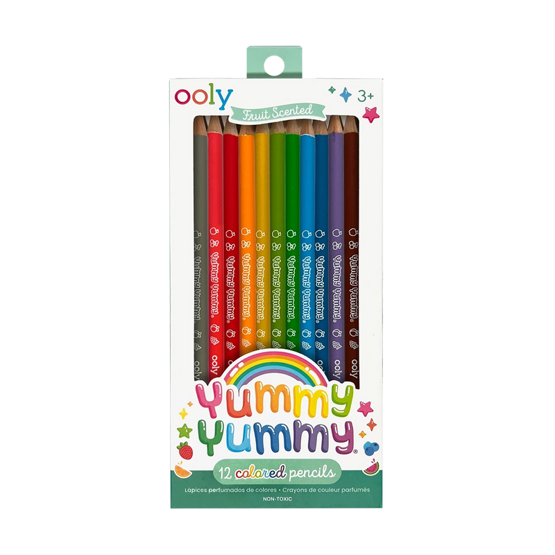 Yummy Yummy Scented Colored Pencils Set of 12