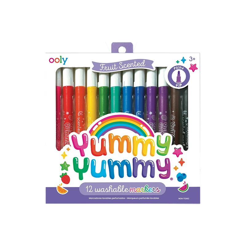 Yummy Yummy Fruit Scented Markers Set of 12