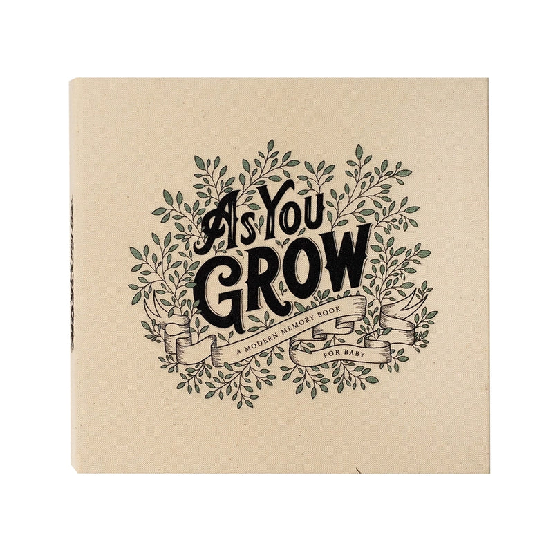 As You Grow: A Modern Memory Book for Baby
