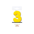 Number Candle- Neon Colors