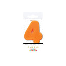 Number Candle- Neon Colors