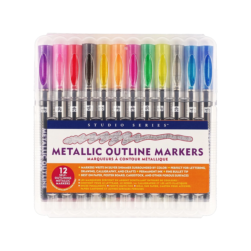 Studio Series Metallic Outline Markers