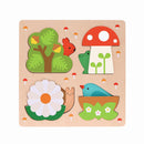 Wooden Reveal Puzzle- This is My Home