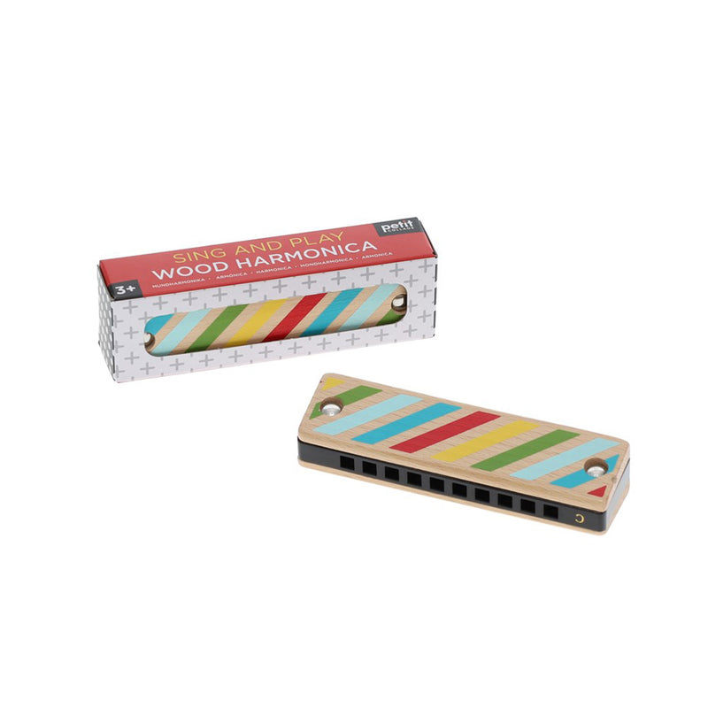Petit Collage Wooden Harmonica