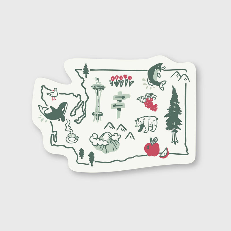 Pike Street Press Vinyl Sticker