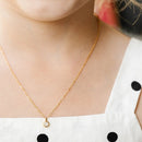 Gold Diamond Pendant Necklace